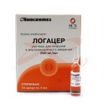 Логацер, раствор для внутривенного и внутримышечного введения 250 мг/мл 4 мл 10 шт ампулы