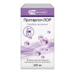 Протаргол-ЛОР, таблетки для приготовления раствора для местного применения 200 мг 2 шт флакон с насадкой-распылителем