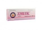 Ломфлокс, таблетки покрытые пленочной оболочкой 400 мг 5 шт