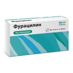 Фурацилин Реневал, табл. шип. д/приг. р-ра д/местн. и нар.прим 20 мг №20