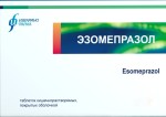 Эзомепразол, таблетки кишечнорастворимые покрытые оболочкой 40 мг 14 шт