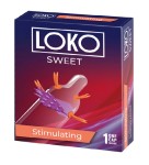 Презерватив-насадка стимулирующая, Sitabella (Ситабелла) 1 шт арт. 1455 Локо Свит